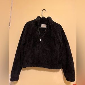 Fluffy Soft Cropped Hoodie